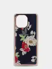 Чехол Xiaomi Mi 11, Сяоми Ми 11, силиконовый с мраморным рисунком и цветами