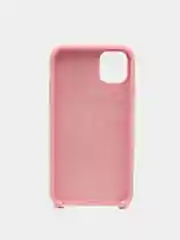 Розовый чехол Silicone Case для Apple iPhone 11 силиконовый противоударный для айфона Soft Touch