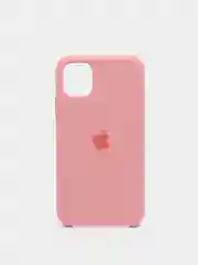 Розовый чехол Silicone Case для Apple iPhone 11 силиконовый противоударный для айфона Soft Touch
