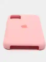 Розовый чехол Silicone Case для Apple iPhone 11 силиконовый противоударный для айфона Soft Touch