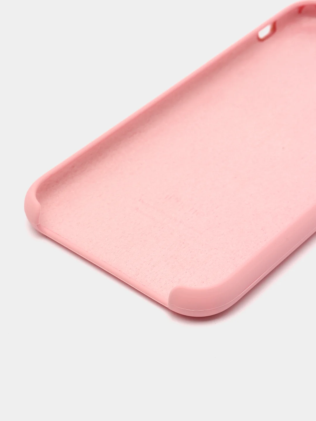 Розовый чехол Silicone Case для Apple iPhone 11 силиконовый противоударный для айфона Soft Touch