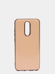 Чехол Xiaomi Redmi 8, Redmi 8A, Сяоми Редми 8, 8А цветной силиконовый с глянцевой рамкой