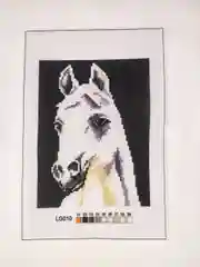 Белый набор для вышивания "Животные", 10*14 см