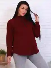 Бордовый толстовка без капюшона женская