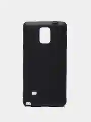 Черный чехол Samsung Galaxy Note 4 (SM-N910C), Галакси Нот 4 (СМ-Н910С) черный силиконовый
