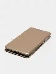 Золотой чехол книжка для Samsung Galaxy S20 FE, S20FE с функцией подставки
