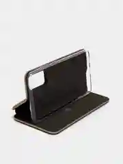Золотой чехол книжка для Samsung Galaxy S20 FE, S20FE с функцией подставки