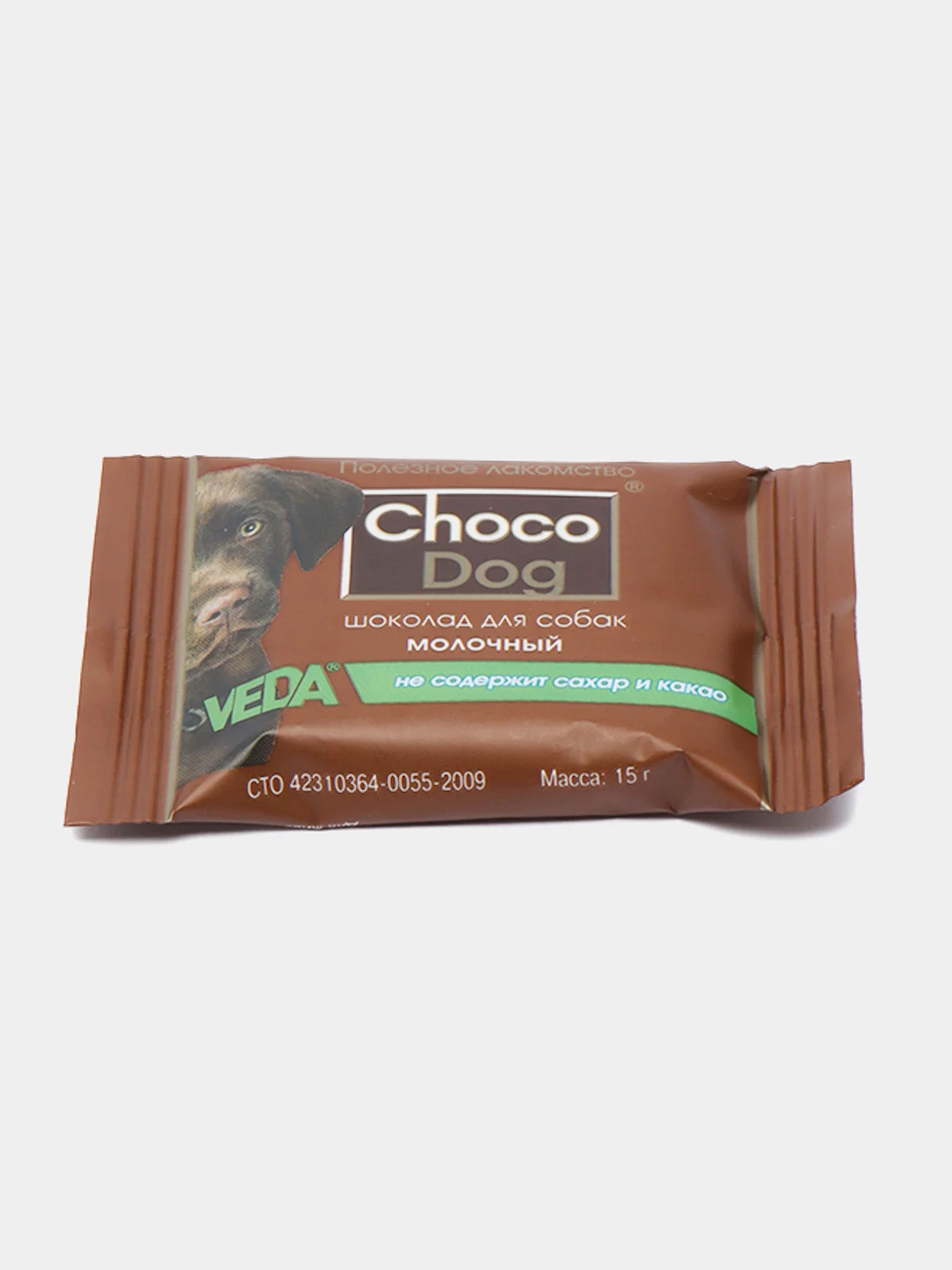 Лакомство для собак CHOCO DOG, шоколад молочный, 15 г