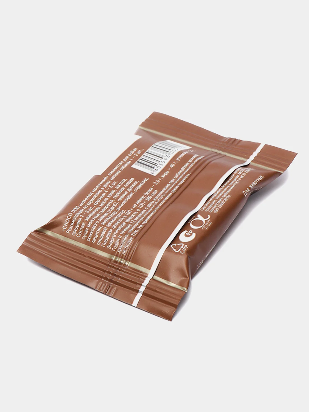 Лакомство для собак CHOCO DOG, шоколад молочный, 15 г