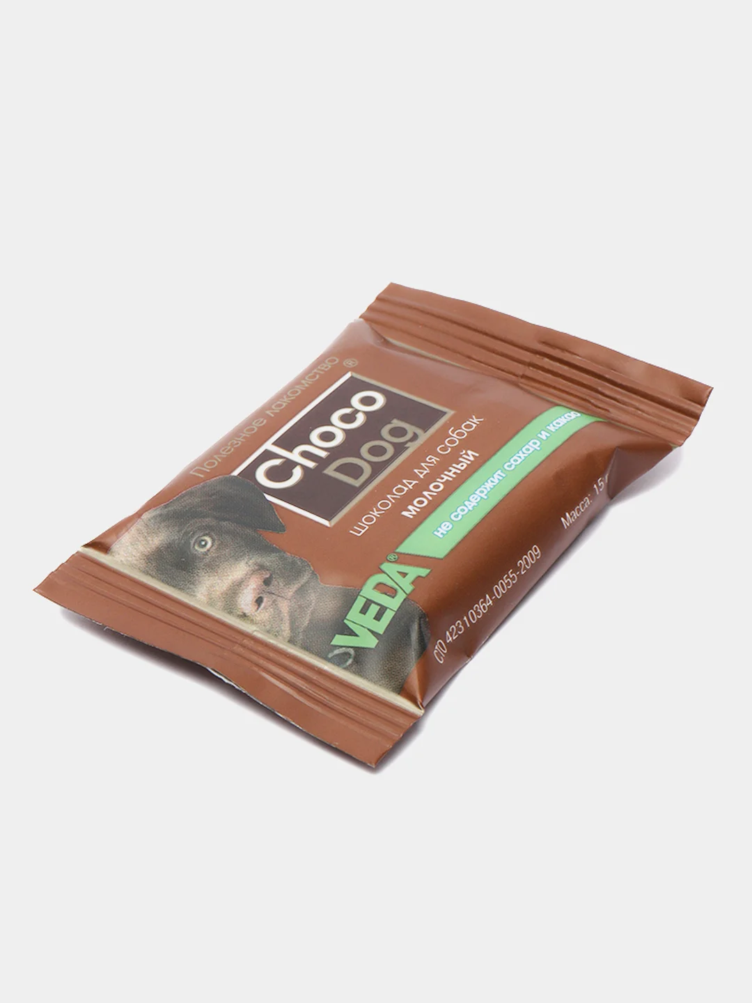 Лакомство для собак CHOCO DOG, шоколад молочный, 15 г