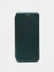 Зеленый чехол книжка для Samsung Galaxy S20 FE, S20FE с функцией подставки