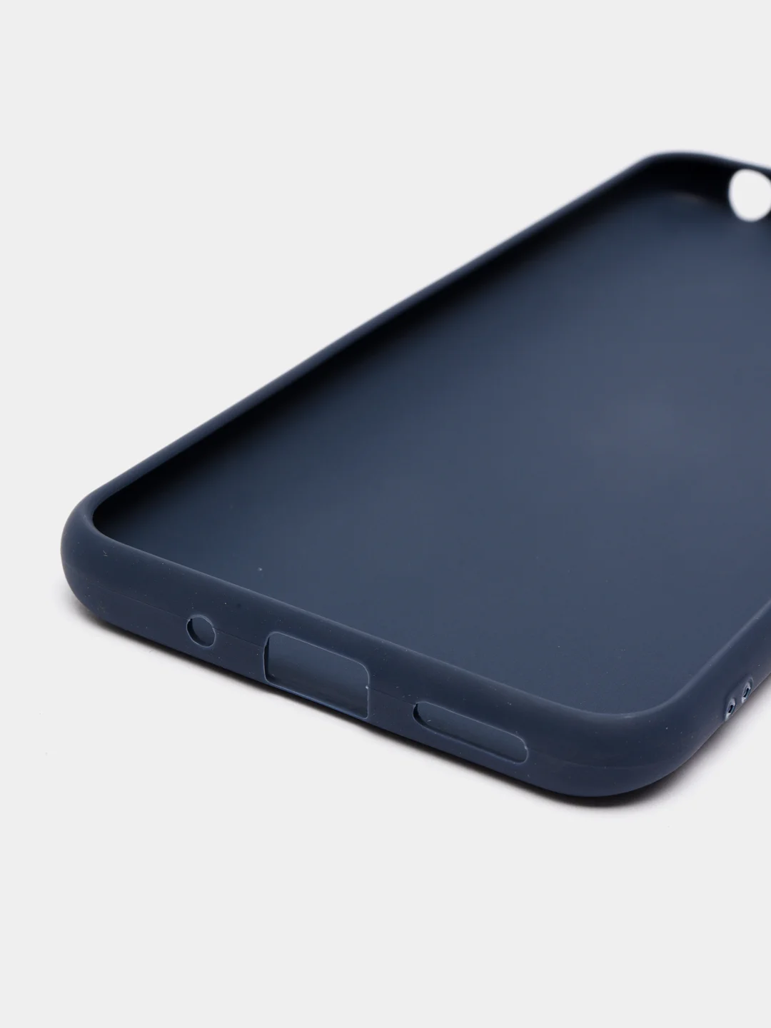 Темно-синий чехол для Xiaomi Redmi 9A (Сяоми Редми 9А) силиконовый, матовый, цветной