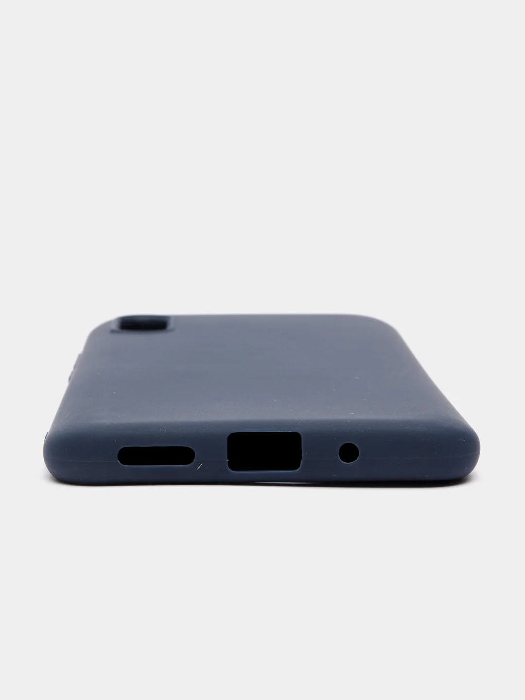Темно-синий чехол для Xiaomi Redmi 9A (Сяоми Редми 9А) силиконовый, матовый, цветной