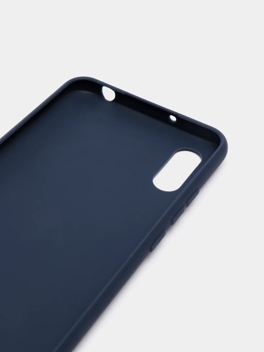 Темно-синий чехол для Xiaomi Redmi 9A (Сяоми Редми 9А) силиконовый, матовый, цветной