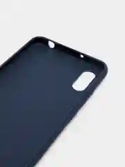 Темно-синий чехол для Xiaomi Redmi 9A (Сяоми Редми 9А) силиконовый, матовый, цветной