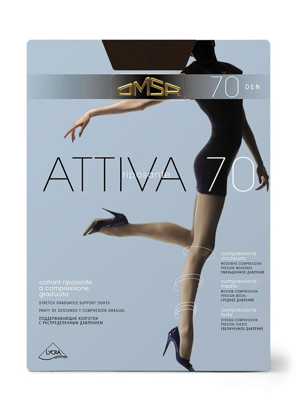Колготки женские OMSA Attiva 70