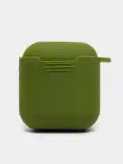 Зеленый чехол для наушников AirPods 1, 2, TWS i9s, i10, i12, i13, i14, i15, i100
