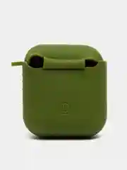 Зеленый чехол для наушников AirPods 1, 2, TWS i9s, i10, i12, i13, i14, i15, i100
