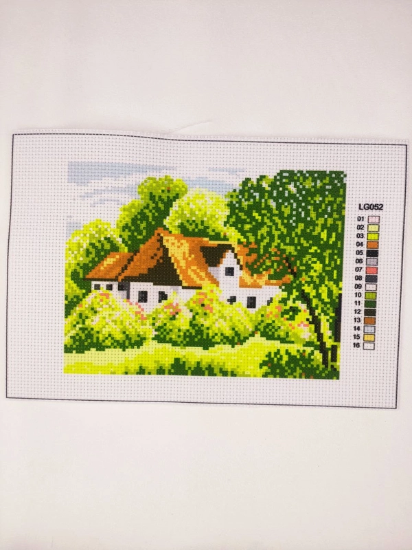 Набор для вышивания "Пейзаж", 10*14 см