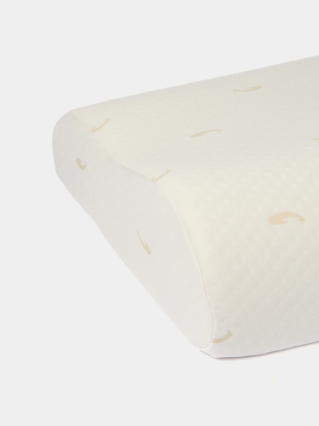 Подушка ТРИГУР "Элегия (Волна)", memory foam, c валиками 12 см и 10 см, 38 х 60