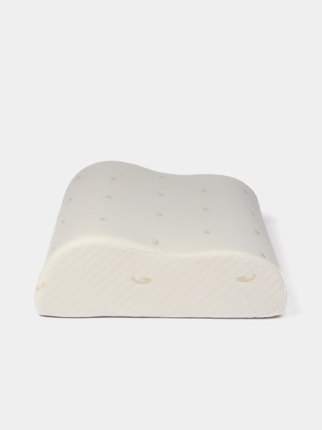 Подушка ТРИГУР "Элегия (Волна)", memory foam, c валиками 12 см и 10 см, 38 х 60