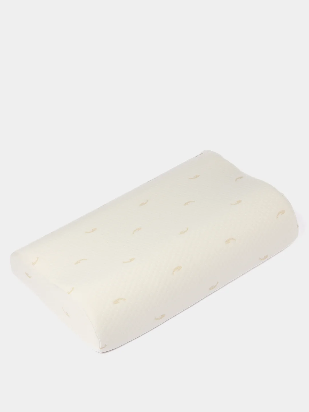 Подушка ТРИГУР "Элегия (Волна)", memory foam, c валиками 12 см и 10 см, 38 х 60