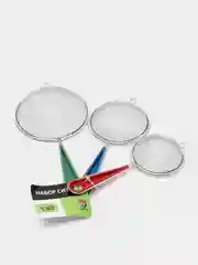 Набор из 3 сит, диаметр сито 6, 7 и 9 см