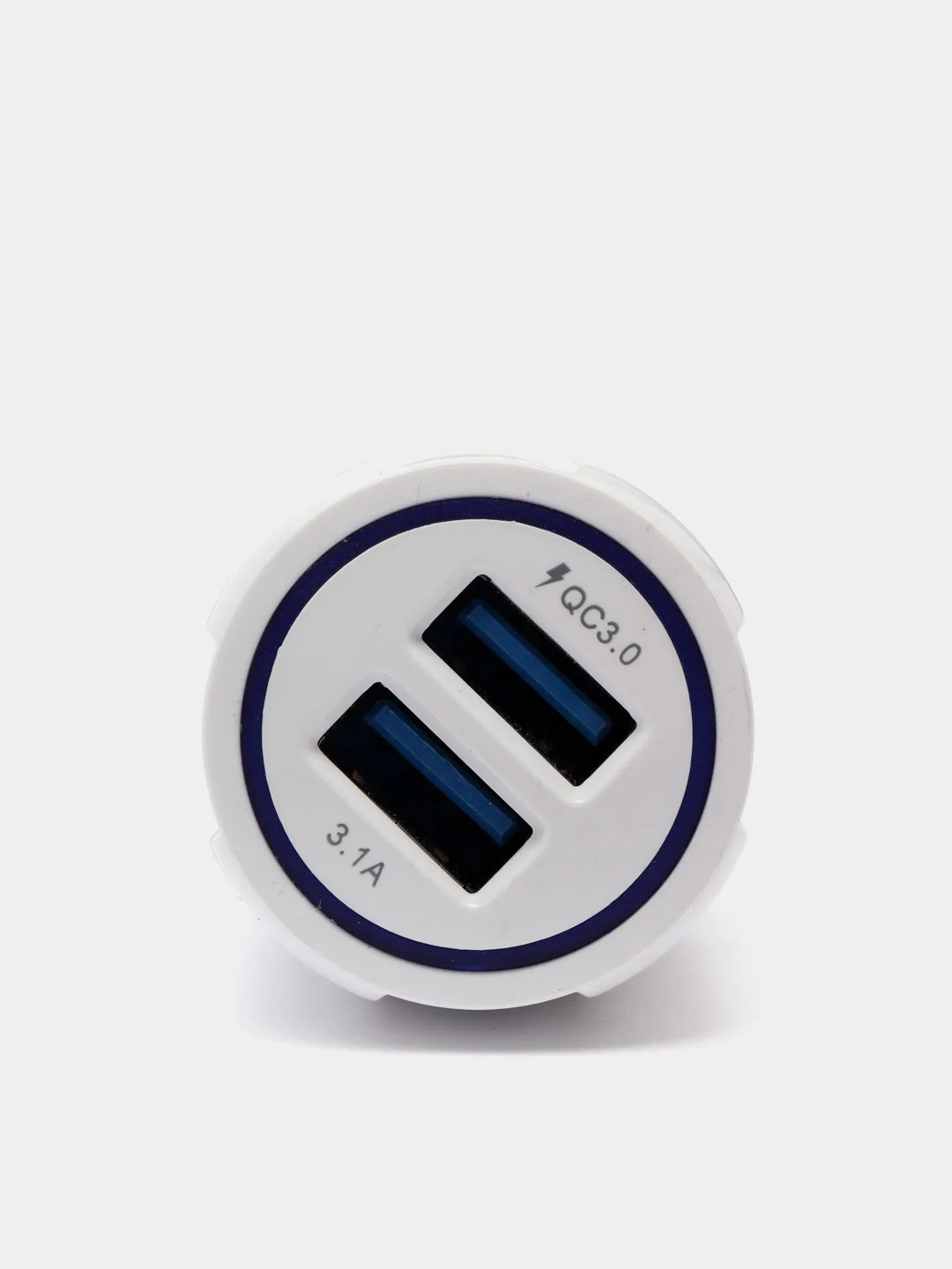 Автомобильное зарядное устройство в прикуриватель и поддержкой Quick Charge 3.0, 2хUSB