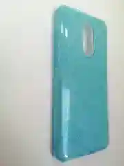 Голубой чехол Xiaomi  Redmi 5+, силиконовый, усиленный
