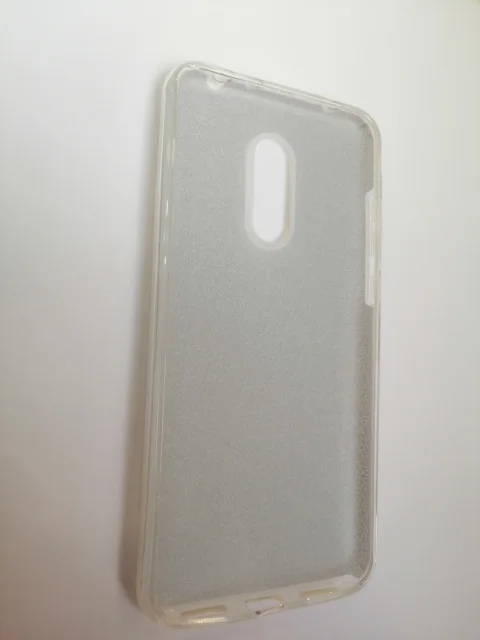 Голубой чехол Xiaomi  Redmi 5+, силиконовый, усиленный