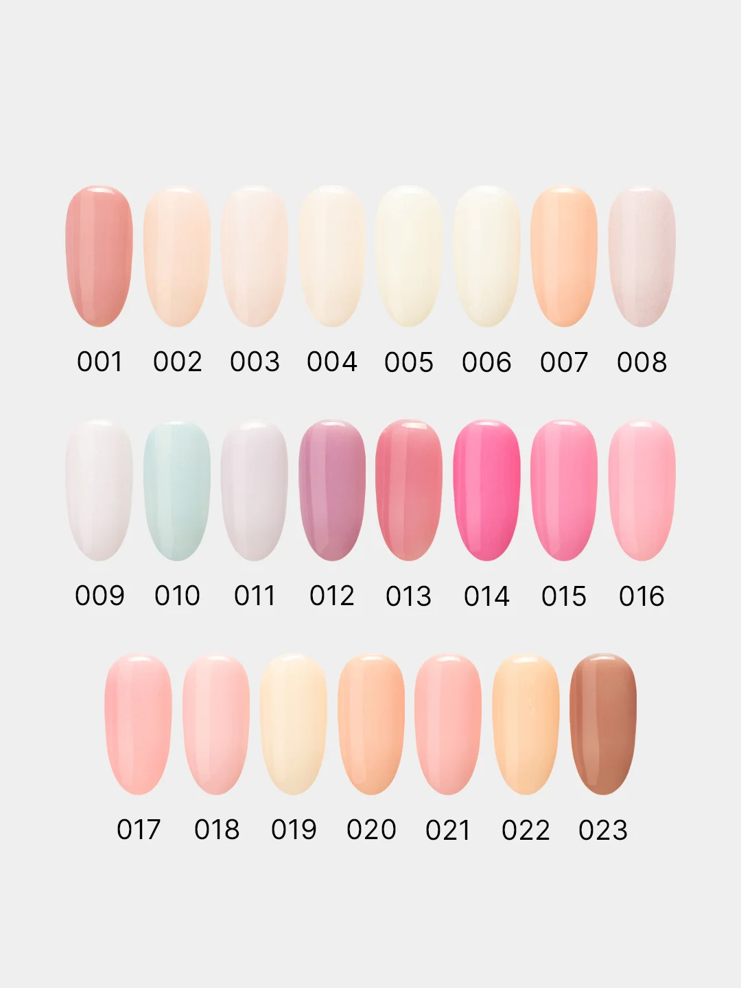 Гель-лак Adricoco Est Naturelle коллекция Allure Cream 8 мл Адрикоко