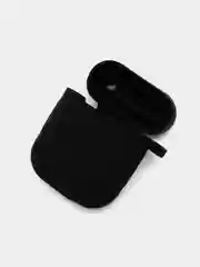Черный силиконовый чехол для наушников AirPods 1 / 2 / TWS i9s i10 i11 i12 i13 i14 i15 i100