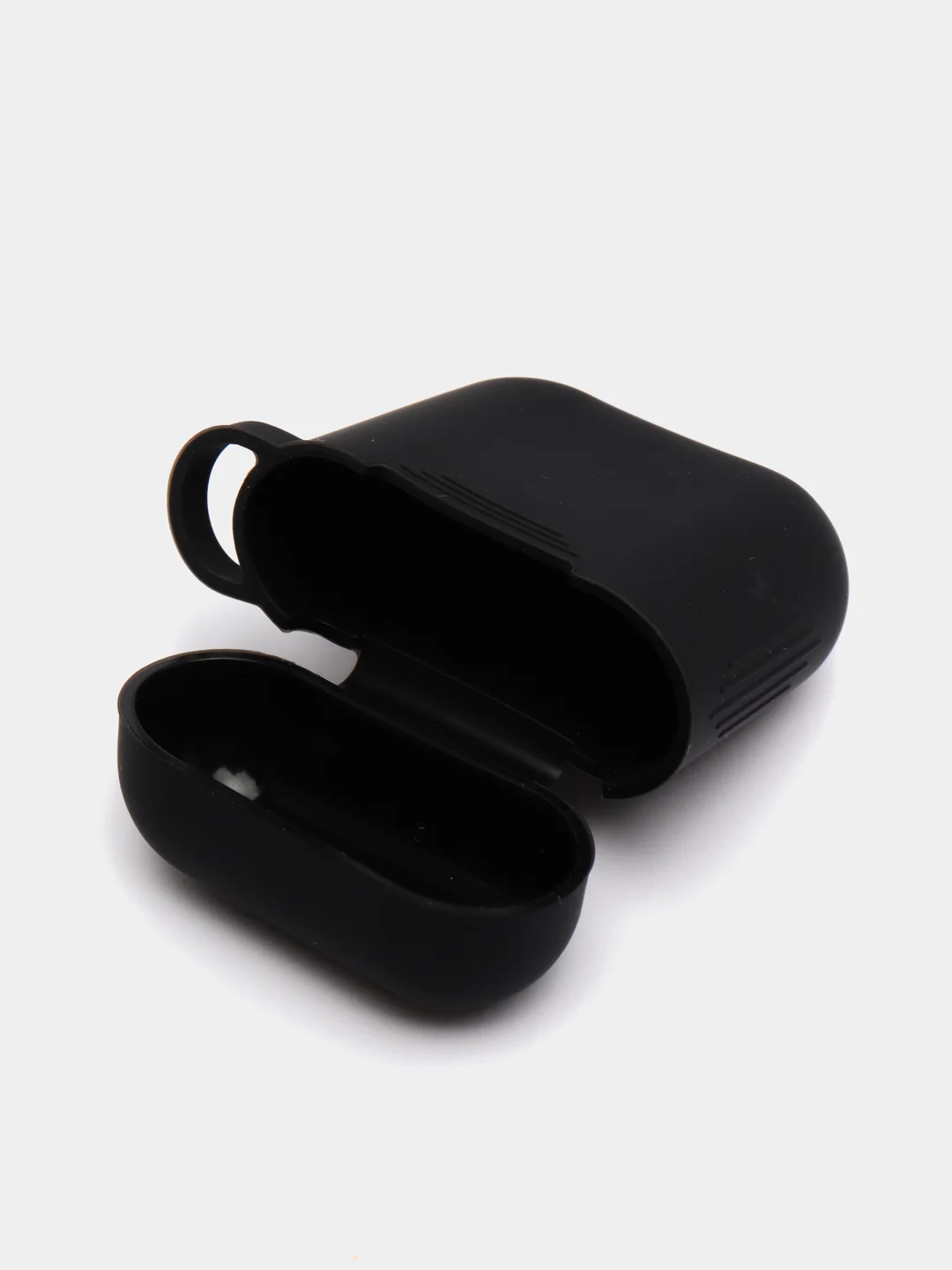 Черный силиконовый чехол для наушников AirPods 1 / 2 / TWS i9s i10 i11 i12 i13 i14 i15 i100