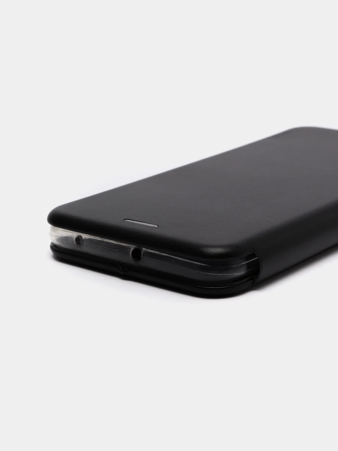 Черный чехол-книжка Xiaomi Redmi Note 9