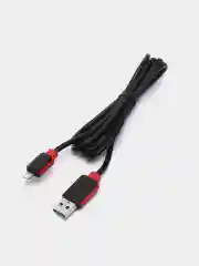 USB Кабель (провод) быстрой зарядки Android/iPhone  1м Micro/Type-C/Lightning