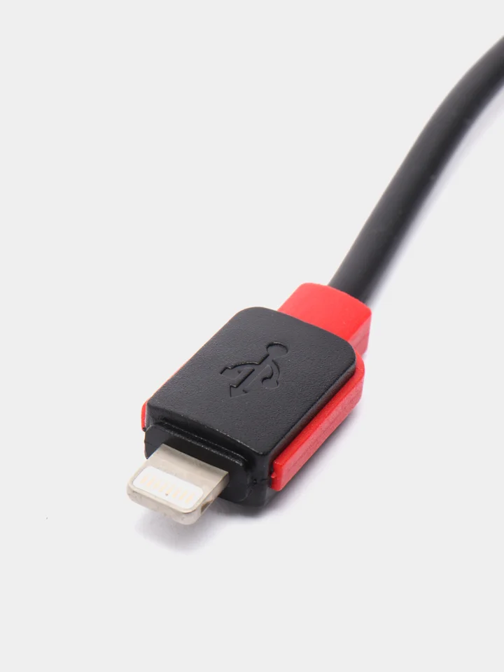 USB Кабель (провод) быстрой зарядки Android/iPhone  1м Micro/Type-C/Lightning