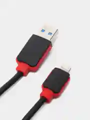 USB Кабель (провод) быстрой зарядки Android/iPhone  1м Micro/Type-C/Lightning