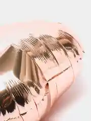 Коралловый меланж воздушный шар фольгированный "Сердце", 44 см