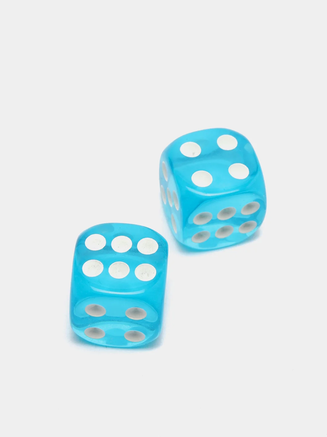 Голубой игральные кости, кубики для настольных игр 14 и 16 мм