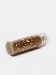 Золотой блестки в бутылочках, фасовка по 2 шт
