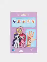 Фиолетовый наклейки на ногти + тату: Рапунцель, Кошечка Мари, Холодное сердце, My little Pony"