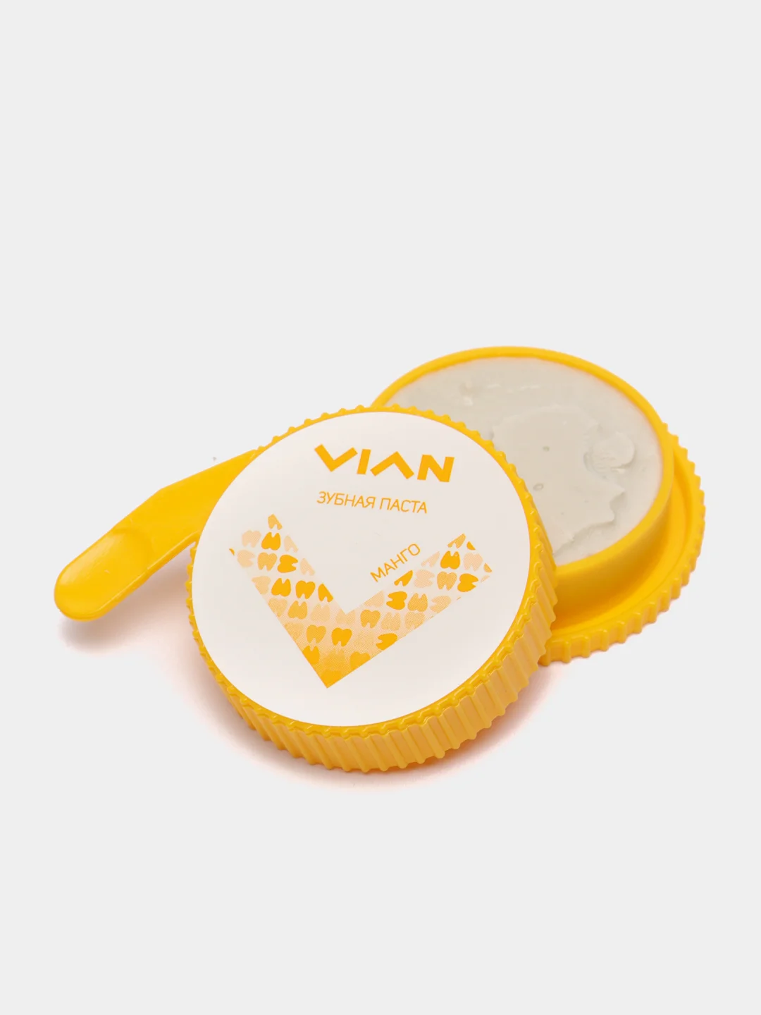 Желтый натуральная зубная паста VIAN