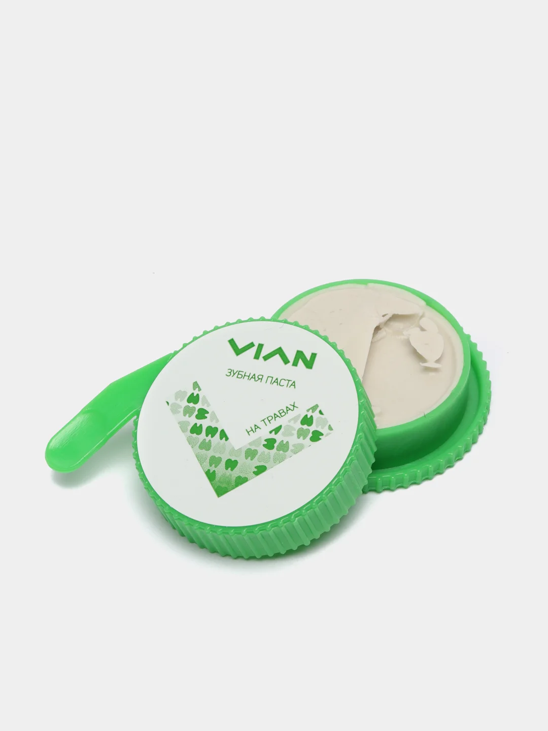 Зеленый натуральная зубная паста VIAN
