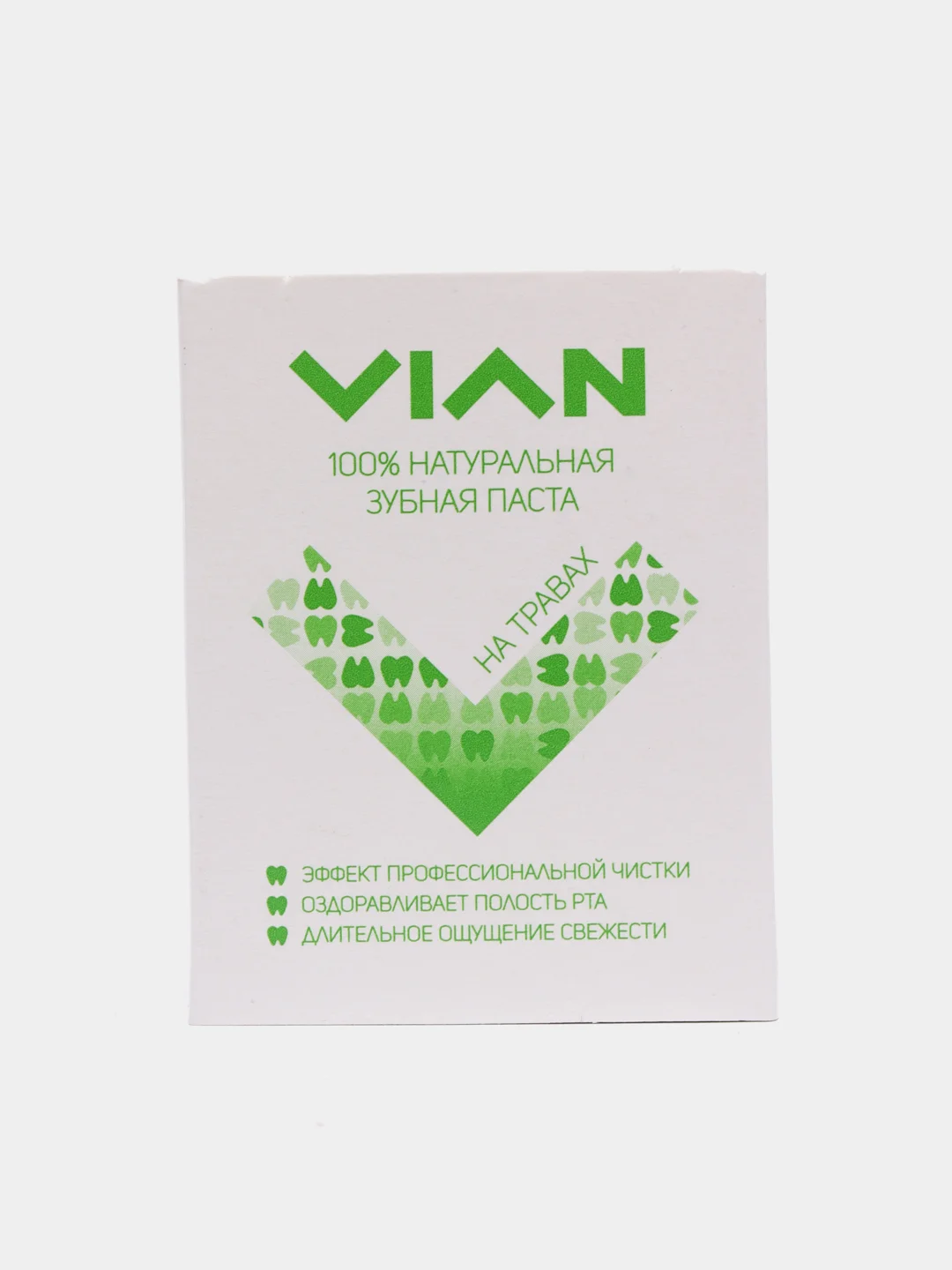 Зеленый натуральная зубная паста VIAN