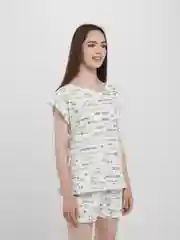 Пижама женская, с шортами