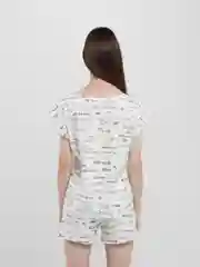 Пижама женская, с шортами