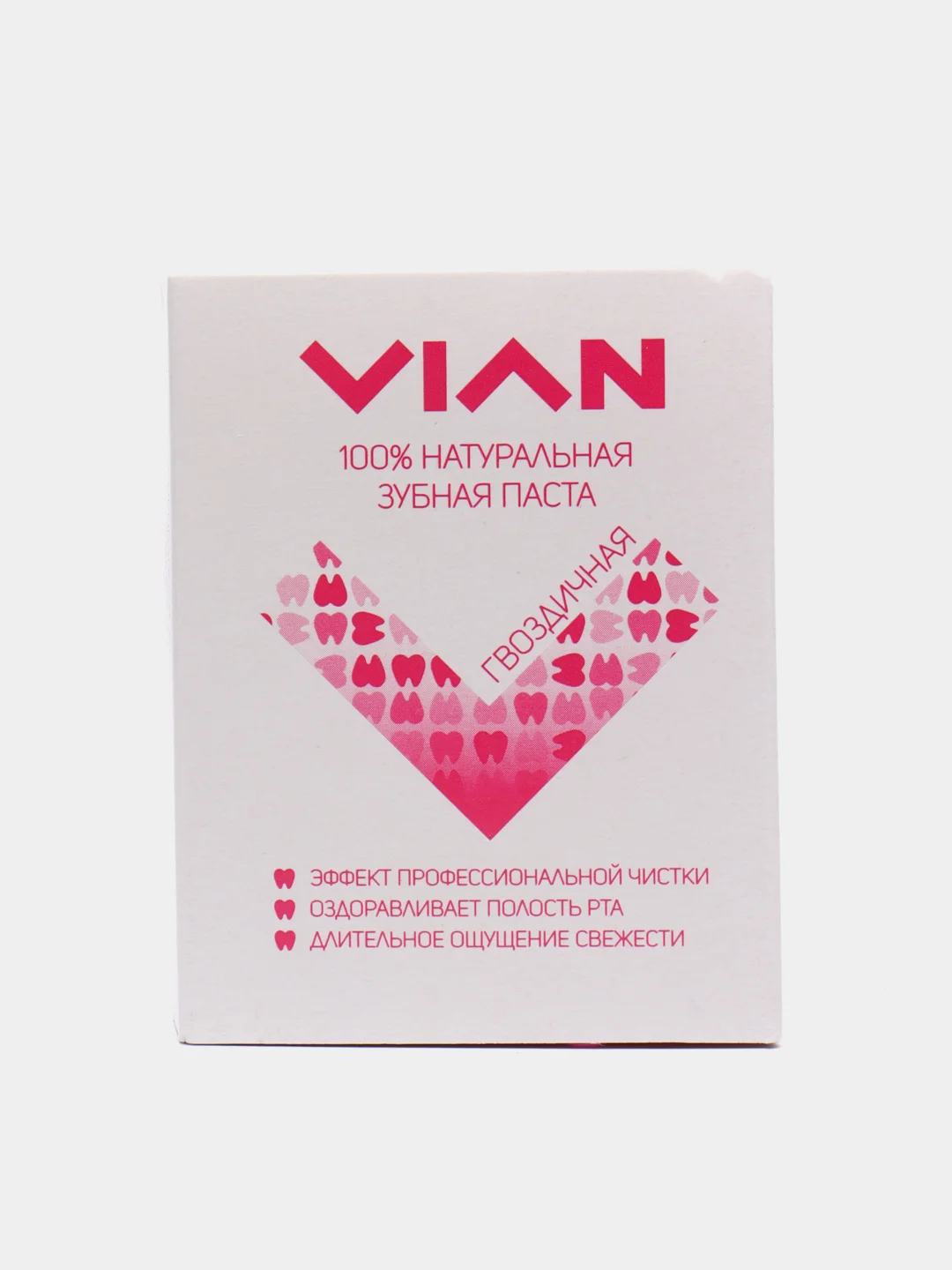 Алый натуральная зубная паста VIAN