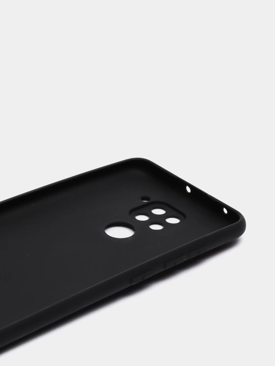Угольный чехол для Xiaomi Redmi Note 9, Сяоми Редми Нот 9 силиконовый, цветной матовый