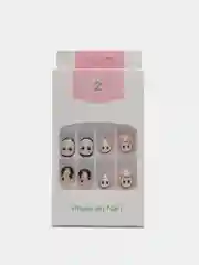 Желтый типсы для дизайна ногтей
