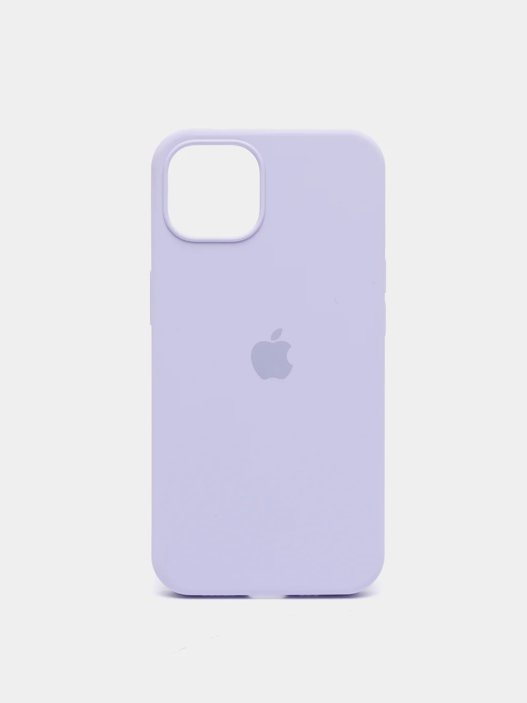 Лавандовый чехол силиконовый для iPhone 13, 13 Pro, 13 Pro Max, с закрытым низом